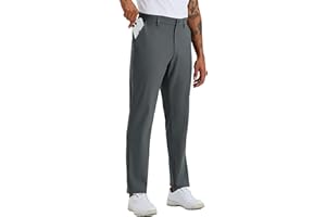 Willit Mens Golf Pants Stretch Dress Pants Slim Fit Quick Dry Casual Work Pants with Pockets 30"/32"