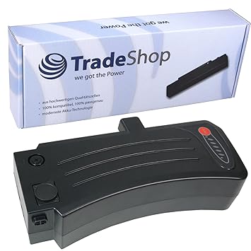 Hochleistungs Li-Ion Akku, 24V/25,4V / 10400mAh für Elektrofahrräder e-Bike Pedelec Ersatzakku für Samsung SDI Sideclick Sitzrohr Akku