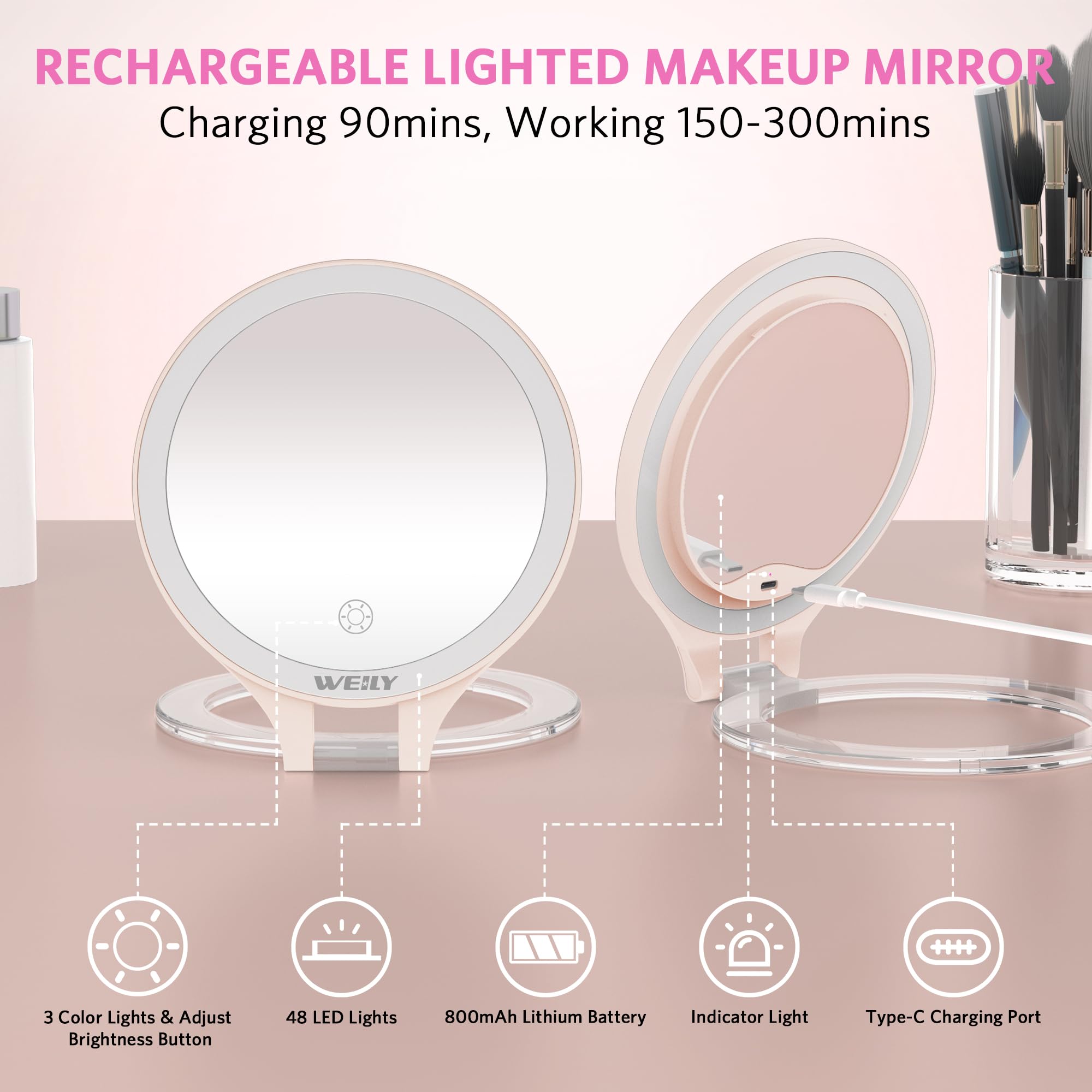 Magnifying Makeup Mirror
