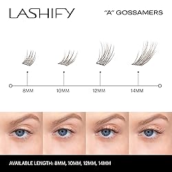Lashify Amplify 8mm Gossamer Eyelash Extensions