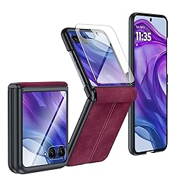BSNRM for Motorola razr+ 2024 Case, Built-in Screen