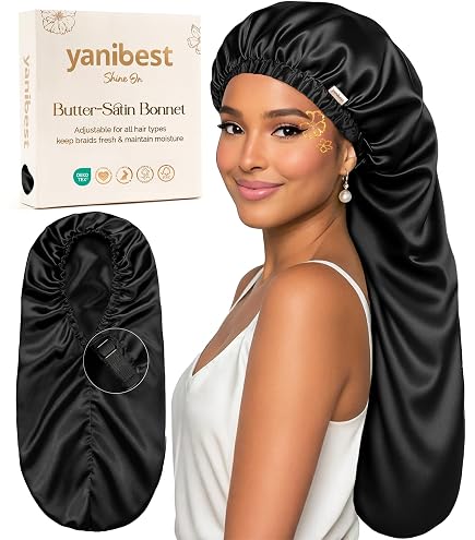 Amazon.com : Red By Kiss Silky Satin Sleep Cap Premium Quality