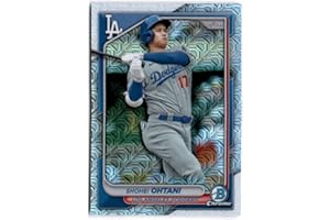 TOPPS 2024 Bowman Chrome Mega Box Mojo Refractor #33 Shohei Ohtani Los Angeles Dodgers MLB Baseball Trading Card