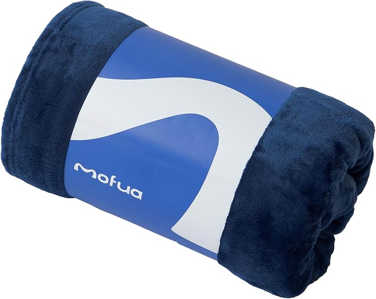 Amazon Co Jp Mofua モフア 毛布 シングル 140 0cm ネイビー オールシーズン 発売10周年 プレミアムマイクロファイバー 静電気対策強化 洗える ブランケット エコテックス認証 ホーム キッチン
