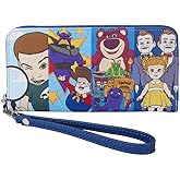 Loungefly Pixar Toy Story Movie Collab Baddies Zip Around Wristlet Wallet
