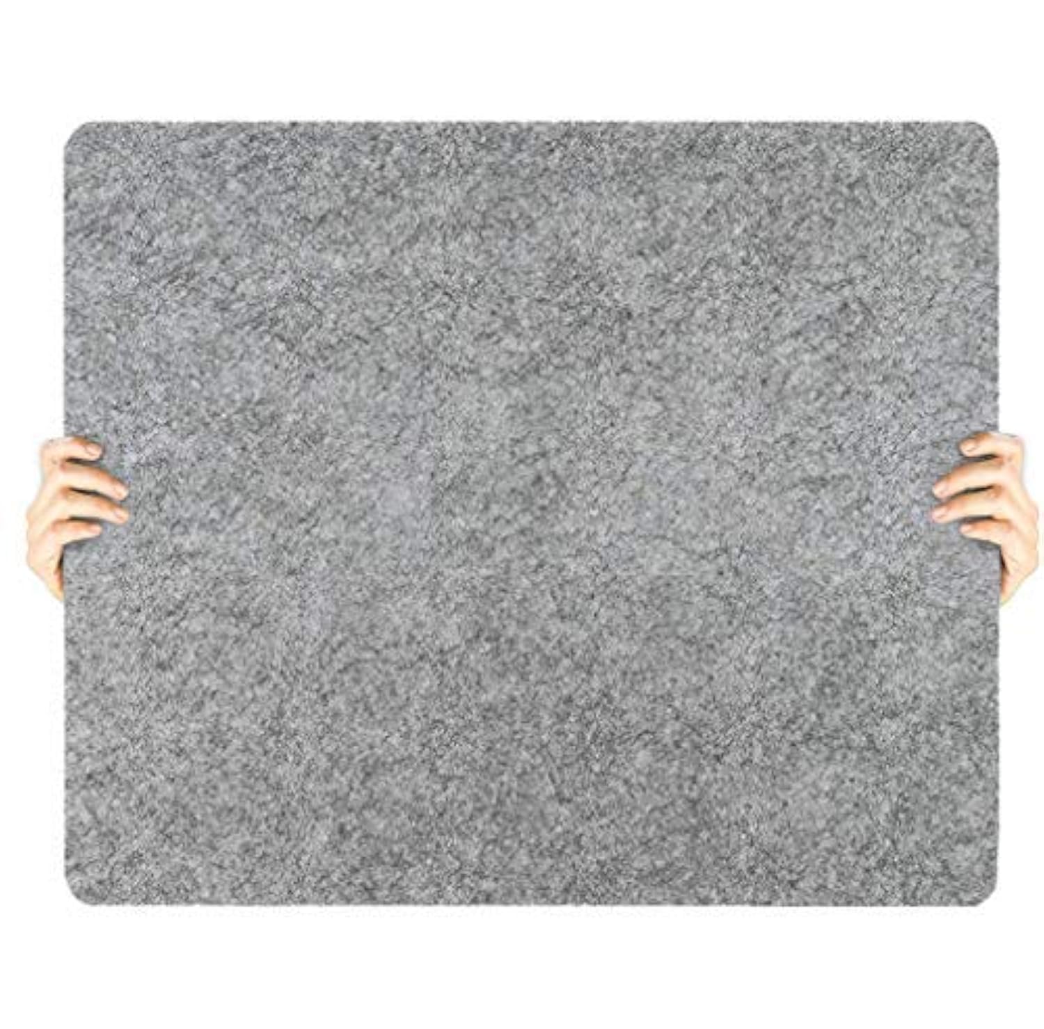 MEEQIAO 17''X24'' Wool Ironing Pad, 0.59" Thick Wool Pressing Mat for Quilting, Ironing, Sewing, 100% New Zealand Wool (17''X24'')