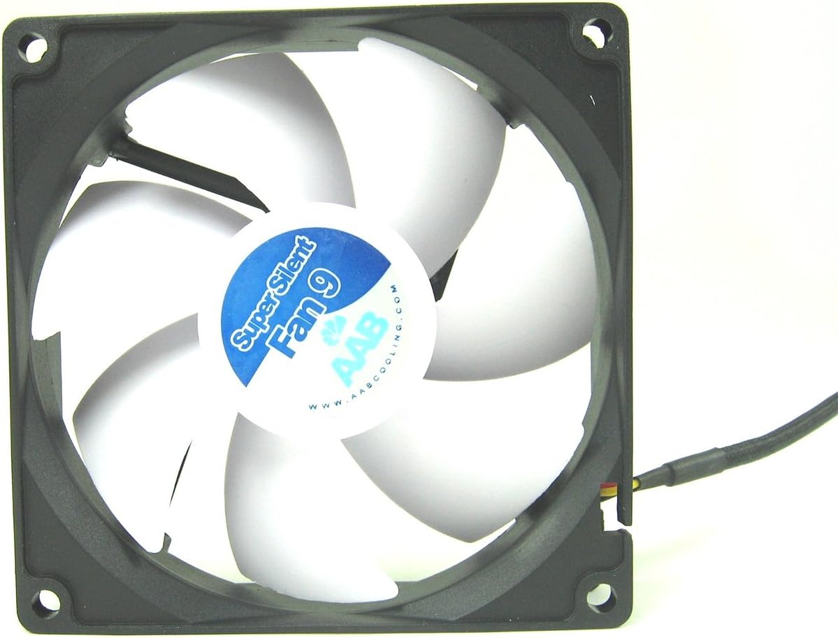 AABCOOLING Super Silent 92mm Fan - Efficient CPU Cooling With 4 Anti-vibration Pads, 12V, 13.6 dB(A), 34 CFM, 1400 RPM - Image 4