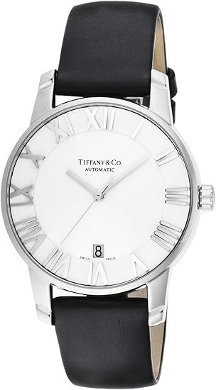 Amazon ティファニー 腕時計 Atlas Dome シルバー文字盤 自動巻 Z1800 68 10a21a50a 並行輸入品 ブラック メンズ腕時計 腕時計 通販