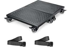 KEDSUM Furniture Dolly 4 Wheels, Furniture Movers 4 Wheels, 2000lbs Capacity Heavy Duty Dolly, Splicing Size 16 in. x 25 in.