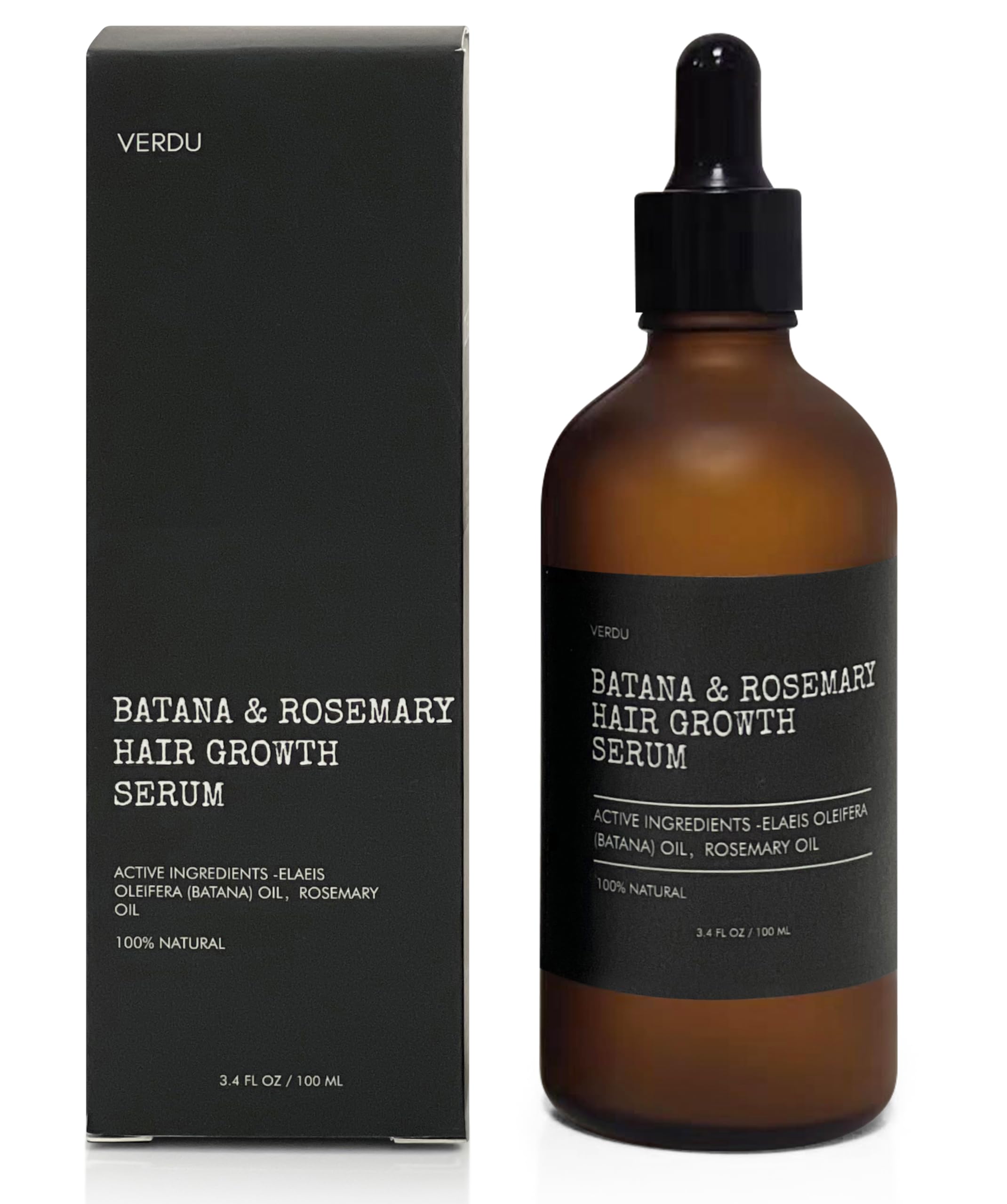 Batana Oil Enriched with Rosemary Oil For Hair Growth, Advanced Hair Growth Serum - Hair Thickening & Repair Solution for Men & Women, Effective Hair Loss, Dry Scalp & Damaged Hair Treatment