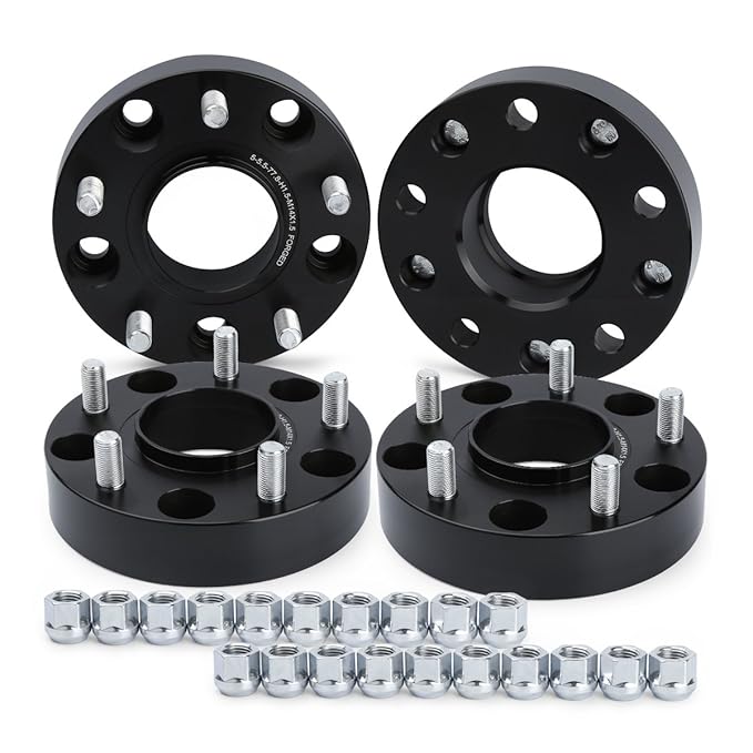 dynofit 5x5.5 Wheel Spacers for Ram 1500 20122018, 5x139.7 Hub Centric