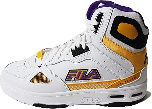 Amazon フィラ ハイカット スニーカー バスケット シューズ Teratach 600 Hi White Yellow テラタック 600 ハイ 27 28cm 6850 Yellow Measurement 27 Point 0 Centimeters フィラ Fila スニーカー