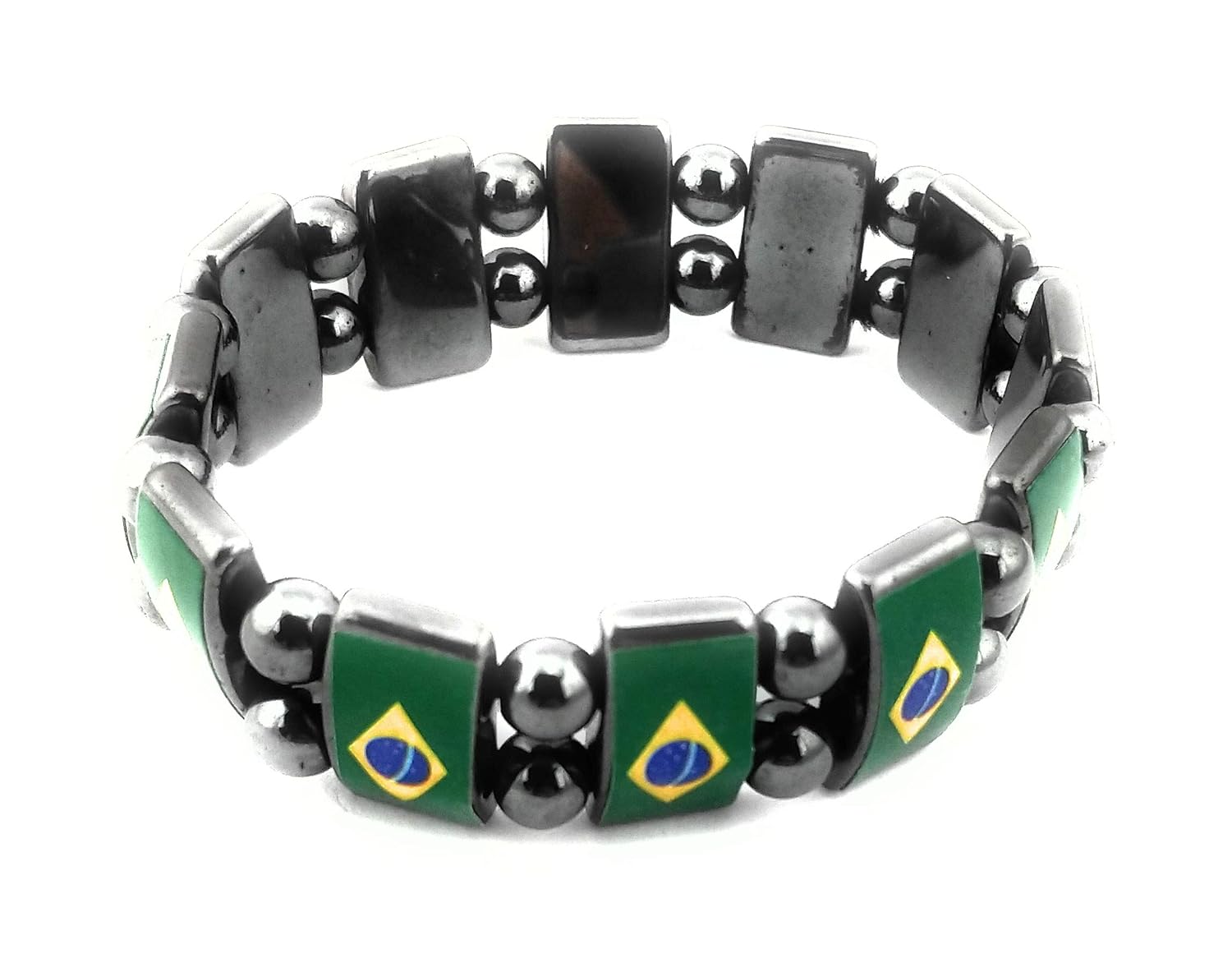 RedHat Countries of The World Flag Metal Bracelet Wristband RedHat Countries of The World Flag Metal Bracelet Wristband