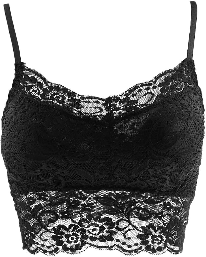 Damen Crop Top Extrem Kurz - Transparentes Bauchfreies Tank Top