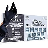 Ensure Nitrile Disposable Exam Gloves, Powder-Free, Latex-Free, Non-Sterile - 5 Mil