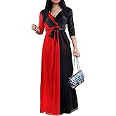 pnpednde Women's Casual Sexy V Neck 3/4 Sleeves Club wear Party Outfits