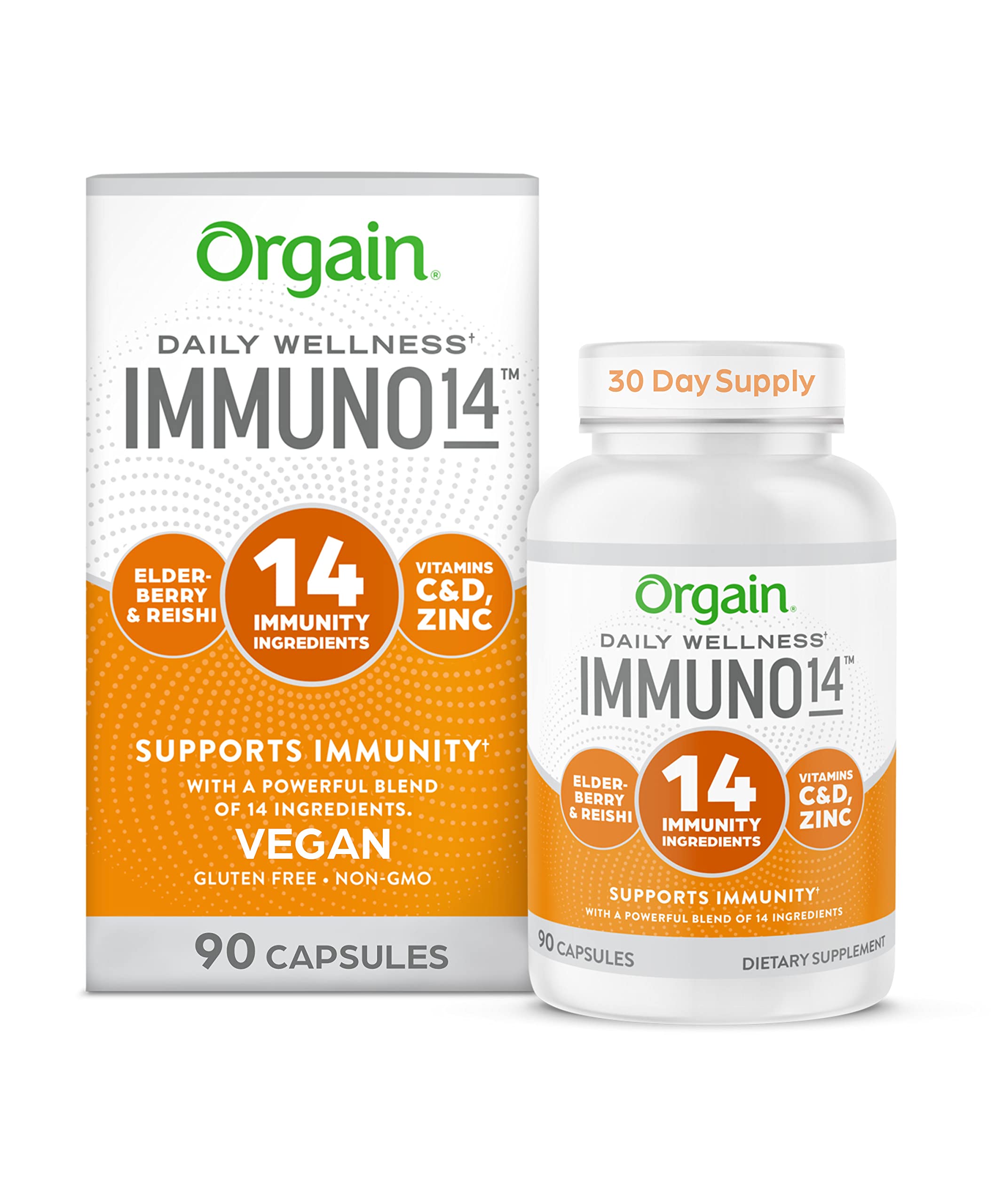 Mua Orgain Immune Support Supplement with Vitamin C, Vitamin D, Zinc ...