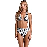 Sunshine 79 Womens Over The Shoulder Thick Strap Bikini Swimsuit Top