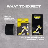 SPORTTAPE Kinesiology Tape 5cm x 5m Platinum Waterproof Hypoallergenic view 7