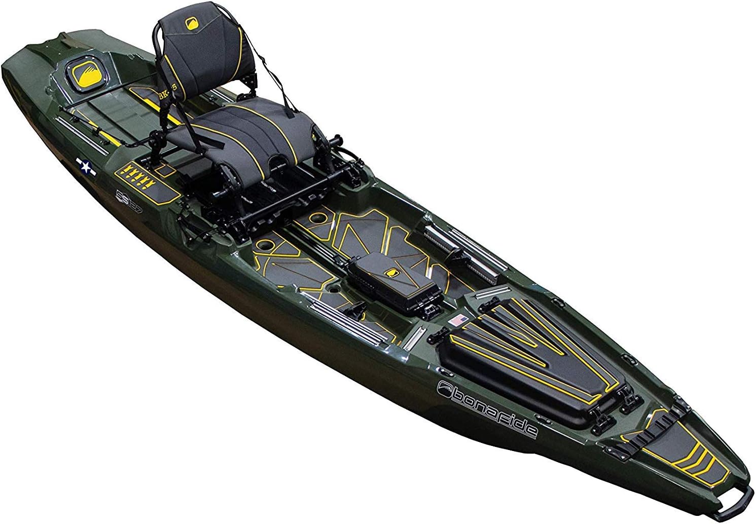Bonafide SS107 BK25 Bomber Limited Edition Fishing Kayak Amazon.co.uk