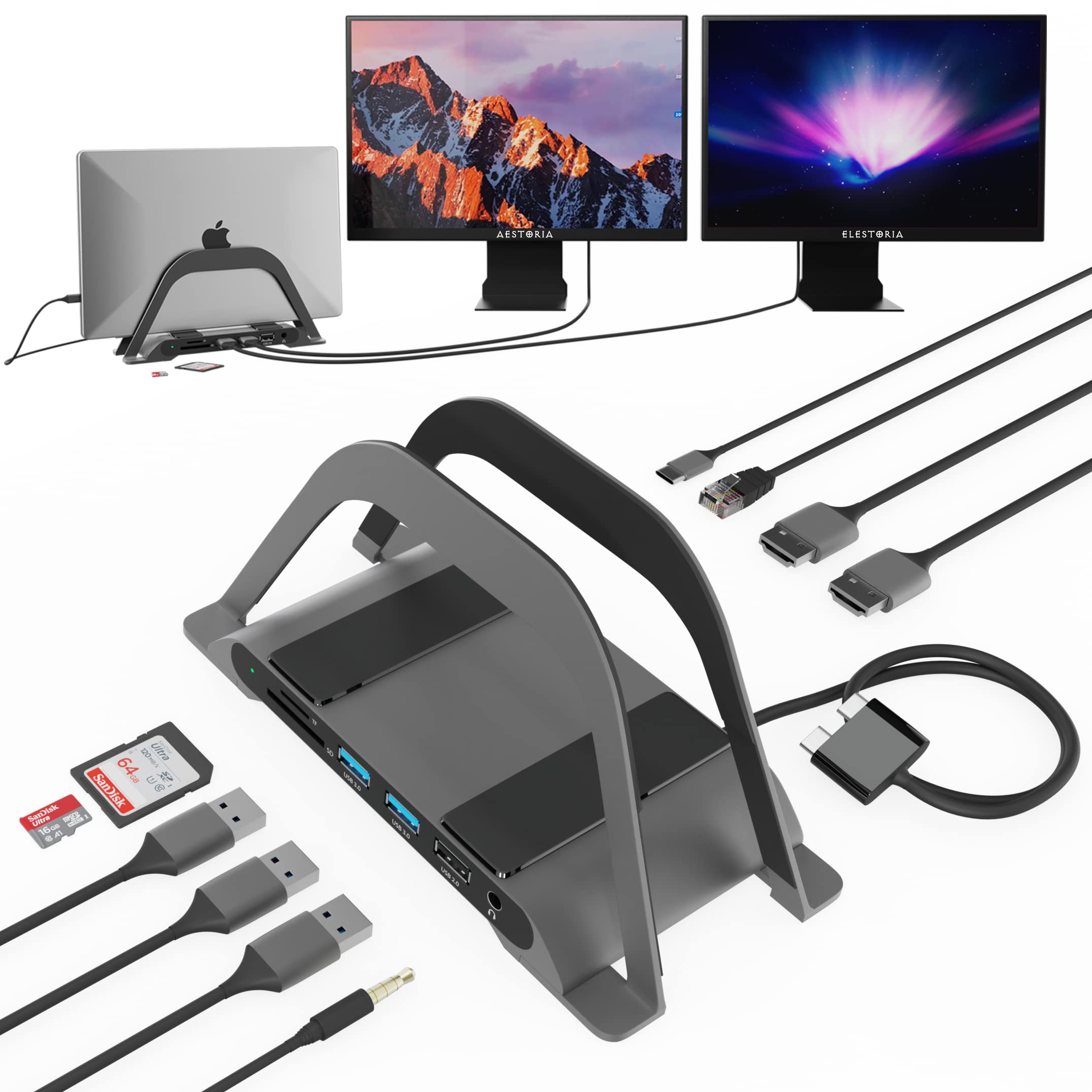 Mua Aestoria MacBook Pro Docking Station Dual Monitor - M2 Pro & M2 Max ...