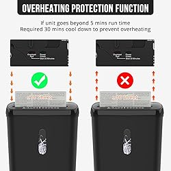 Suntiko 10-Sheet Strip Cut Paper Shredder, P-2