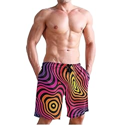 Aluy's boutique Men's Summer Cool Swim Trunks Quick