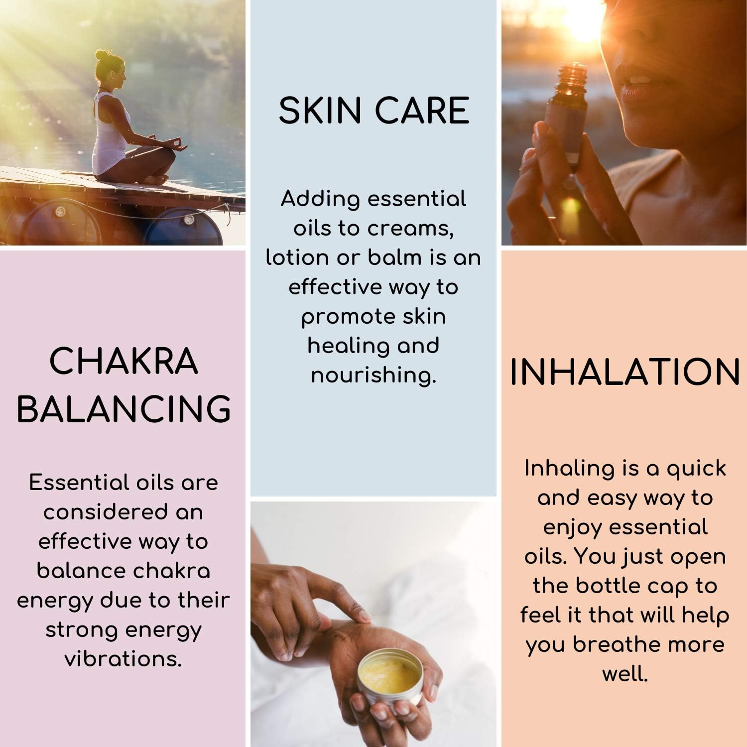 Essential Oils Set (Tea Tree, Lavender, Eucalyptus) for Skin Care, Aromatherapy, Soap Making - Organic & Pure Therapeutic Grade Diffuser Oil for Home, Stress & Anxiety Relief, Anti Acne - by Benatu: Health & Personal Care
