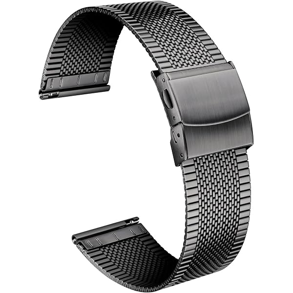 Amazon.com: Wristology Gold Metal Mesh 16mm Watch Band  display picture 3