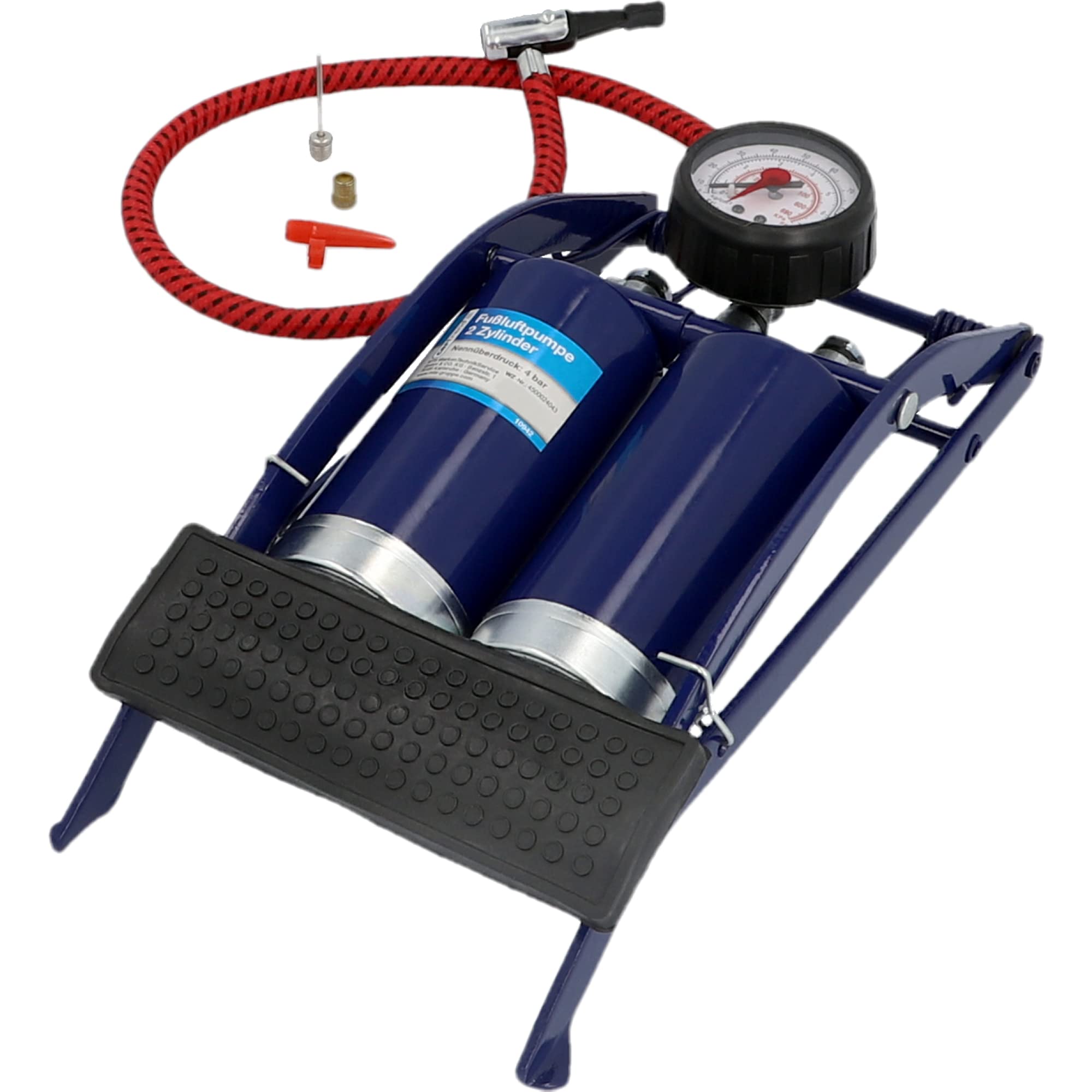 Cartrend 10942 Hochleistungs-Fußpumpe