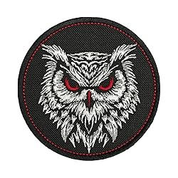 Tactical Owl Patch Cute Hook and Loop Patch Armband