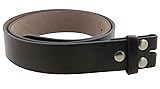 BC Belts Leather Belt Strap with Smooth Grain