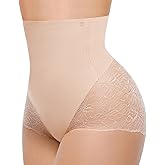 SHAPELLX Shapewear Tummy Control Panties for Women Underwear High Waisted Faja Body Shaper Stomach shapewear