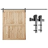 SMARTSTANDARD 11ft Barn Door Hardware kit, Barn