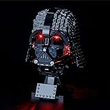 BRIKSMAX Led Lighting Kit for Darth Vader Helmet
