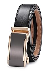 guvoosm Mens Belt,Ratchet Dress Adjustable Belts