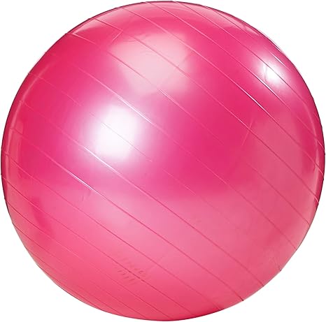 pink exercise ball