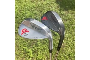 JEAN-CARLO Jean Carlo Golf Wedge 48/50/52/54/56/58/60/62 Degree Sand Wedge,Gap Wedge,Lob Wedge for Men & Women Milled Face for More Spin Right Hand Golf Clubs