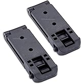 HolsterSmith Molle Compatible Locking Belt Clips w/Mounting Hardware – (1.50, 2.0, 3.0, & 5.0 Inch) – Molle Attachments for Knife Sheath, Gun Holster, Mag Pouch, Molle Vest & Gear
