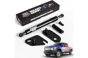 InTimesAuto Truck Tailgate Assist Accessories for 2017-2024 Ford F-250 F-350 Super Duty, No-Drill Installation, Smooth Drop Rate for Enhanced Safety and Durability in Off-Road Adventures