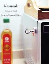 Neosmuk Magnetic Hooks Heavy Duty 100 lb+ | Magnetic Hanger with Hook view 5