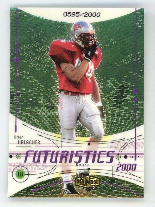 Amazon Brian Urlacher 2000 00 UD Upper Deck Ionix Rookie Card ed 