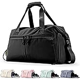 Weekender Duffel Bag with Shoe Compartment And Wet Pocket-Luggage Everyday Overnight Bag for Men and Women Travel-Carry On Gym Bag