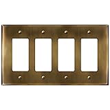 LIDER Decorator Switch or Receptacle Metal Wall