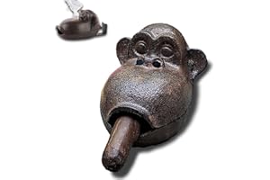 BBRGIRL Cigar Ashtrays, Monkey Ashtrays for Smokers,Ashtrays for Patio Indoor Home Decor Garden Cast Iron,Cigar accessories for Men,Cigar Gifts for Men Unique
