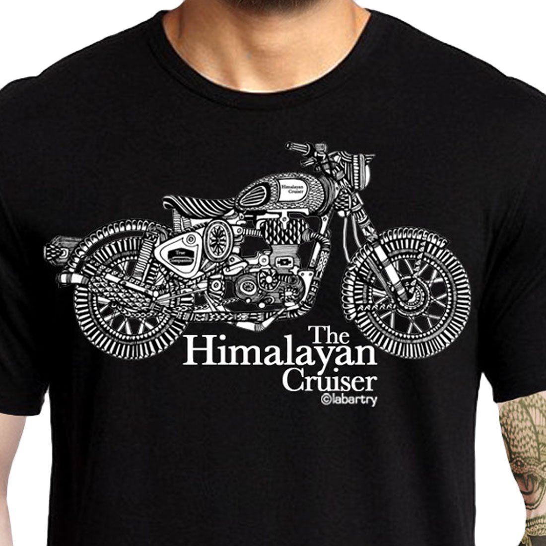 himalayan bike t shirt