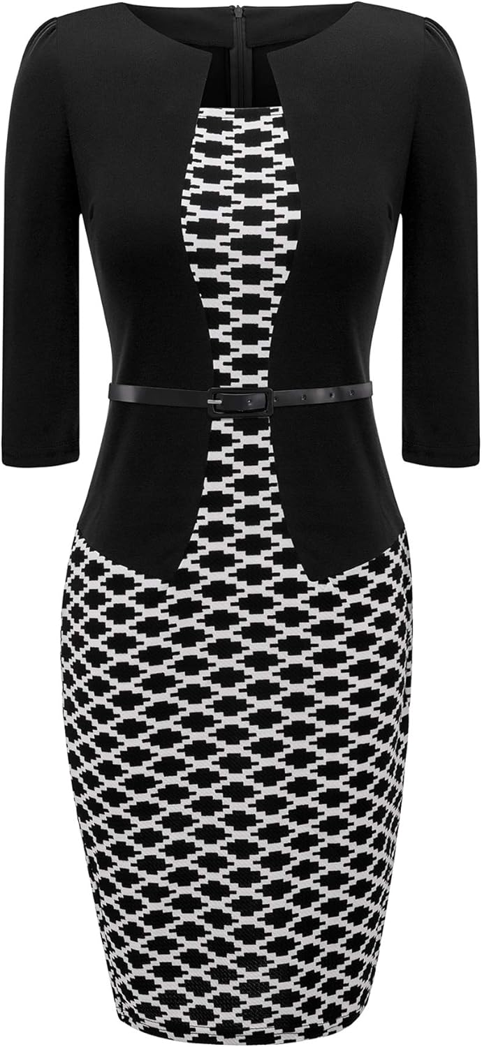 pencil one piece dress