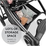 hauck Shop N Care Dark Pink Lightweight Pushchair 8.5 kg One Hand Fold view 7