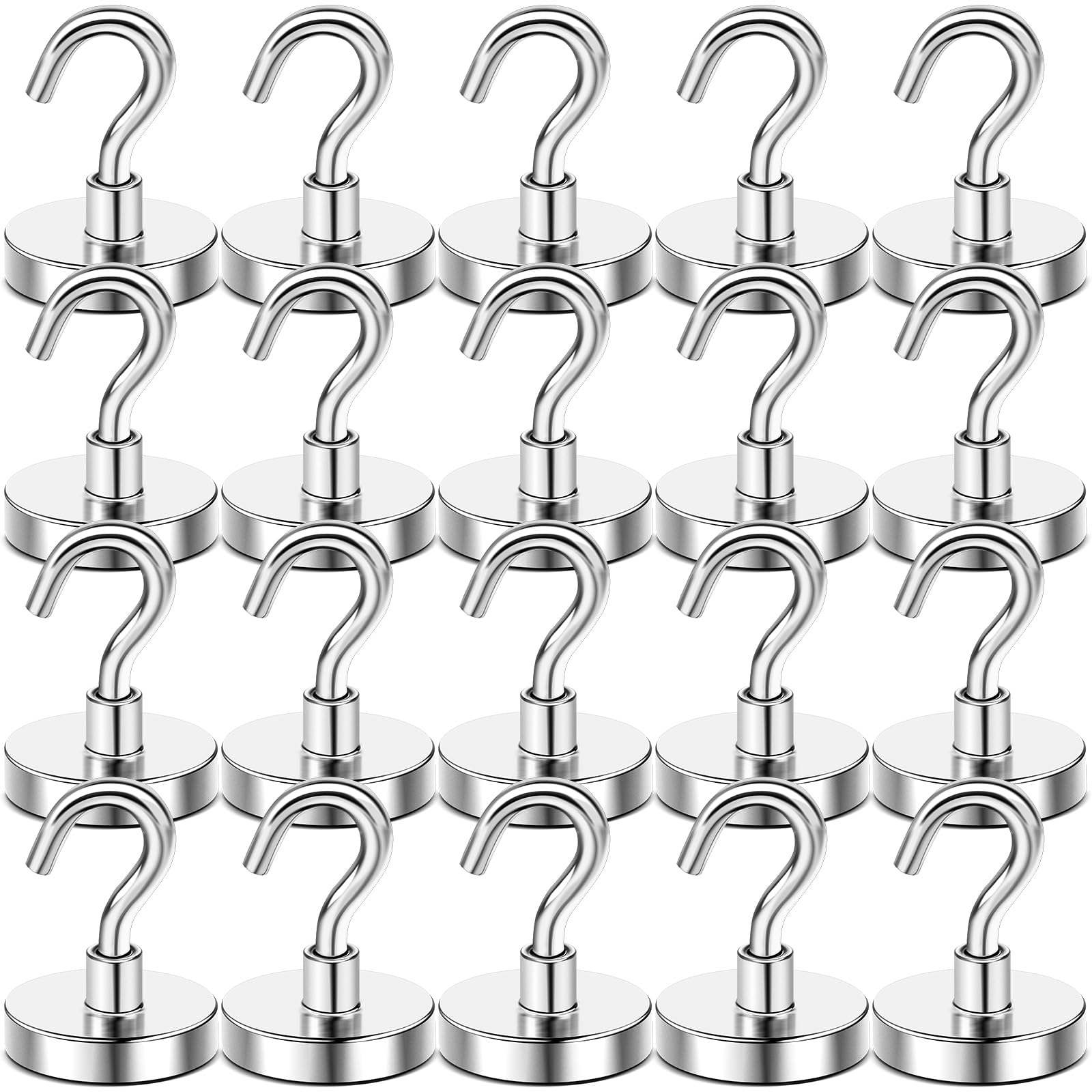 DIYMAG Magnetic Hooks, 118 LB Heavy Duty Strong