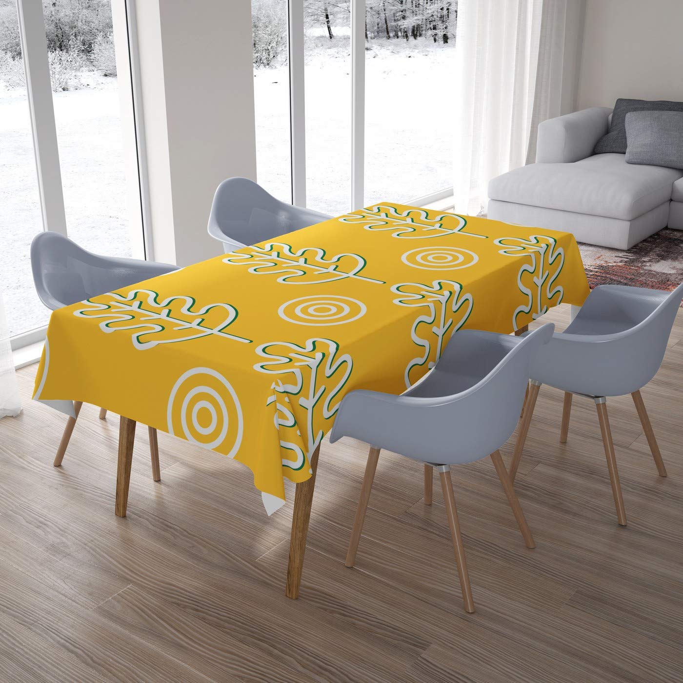Bonamaison Kitchen Decoration, Tablecloth, 140cm x 200cm - Designed and Manufactured in Turkey